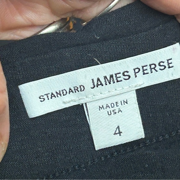 James Perse Black Ruched Mini Skirt - Picture 3 of 4